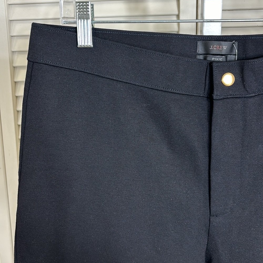 NWT J.CREW Pixie Snap-Front Jodhpur Pants in Black Size 12 Regular - Picture 8 of 12